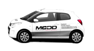 Courtesy Car at Medd Motors Garage